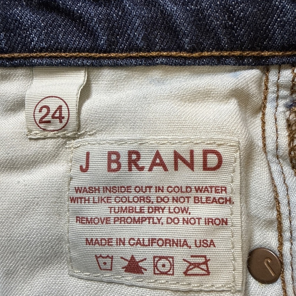 J Brand Women's Denim Cutoff Shorts Blue Size 24 - Picture 9 of 9